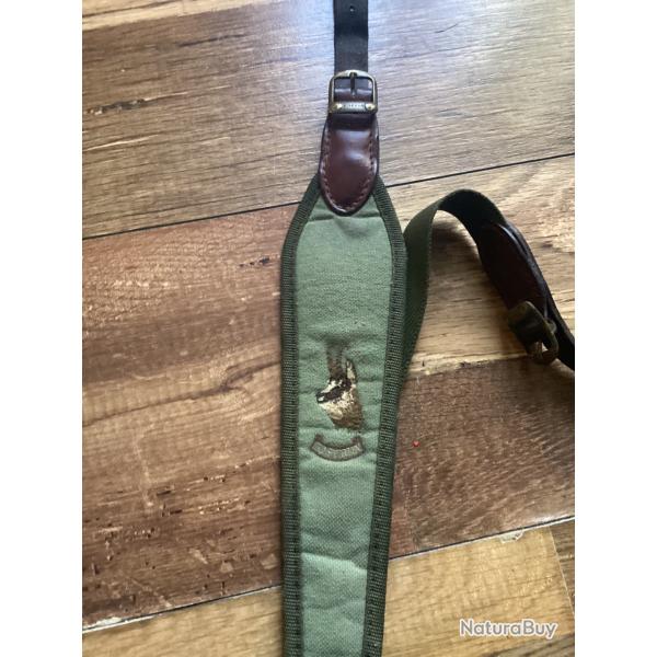 Bretelle Riserva motif chamois superbe made in Italie