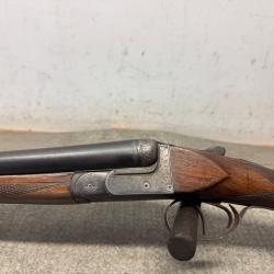 FUSIL JUXTAPOSE ARTISANAL BELGE CALIBRE 12/70 - 1 sans prix de réserve