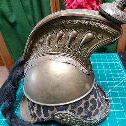 CASQUE DE DRAGON MODELE 1858, SECOND EMPIRE, 4EME DRAGON