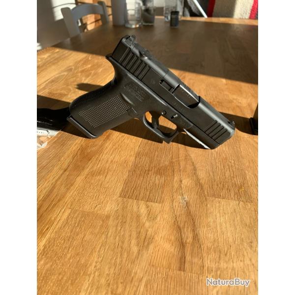 Glock 43x Mos + Kit CHARGEUR SHIELD ARMS 15 COUPS