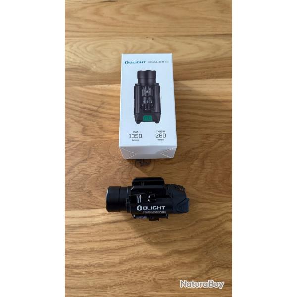 Olight Baldr Pro | Lampe Tactique Ultra Puissante Avec Laser Vert