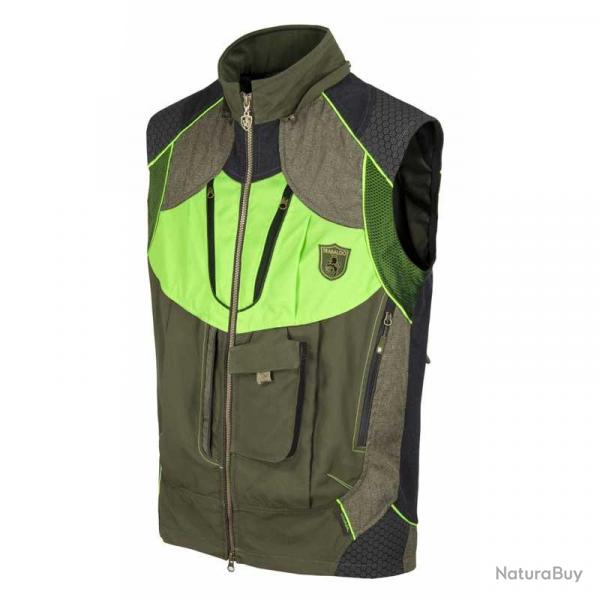 Trabaldo- Gilet intrepid HV vert XL