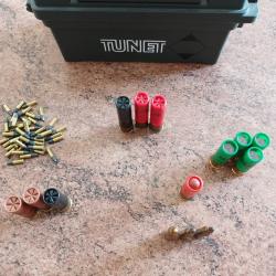 Petit lot munitions + boîte