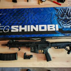 Réplique M4 SHINOBI Noir SAIGO AEG 6mm