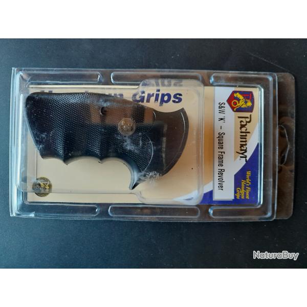 Poignes de crosse PACHMAYR neuves et emballes revolver Smith & Wesson carcasse K/L