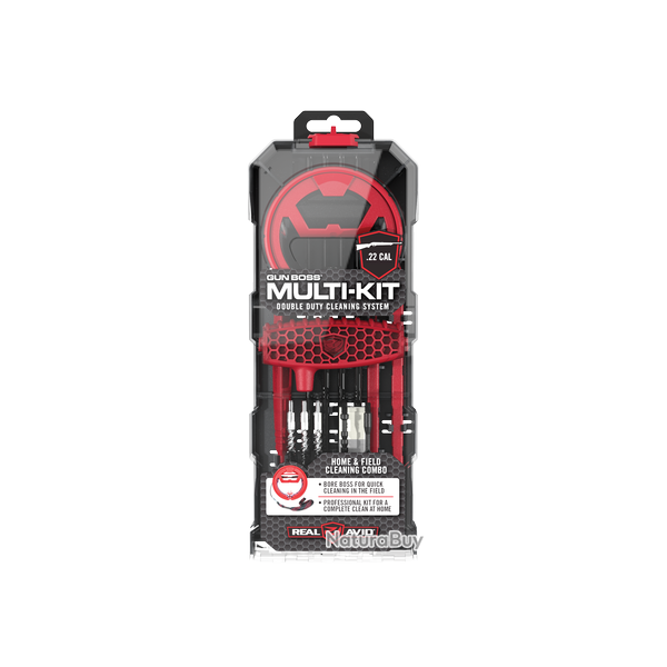 GUN BOSS MULTI-KIT DE NETOYAGE REAL AVID 7mm/.270/.280
