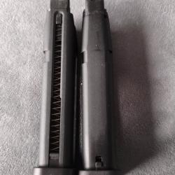GLOCK 17 GHK CHARGEUR + 1 AUTRE POUR GLOCK INOKATSU VFC