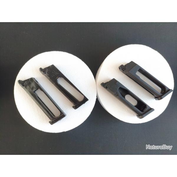 Lot chargeur Glock ghk colt inokatsu 1911 co2