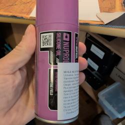 bombe huile silicone pour airsoft
