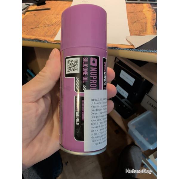 bombe huile silicone pour airsoft