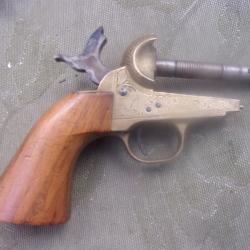 carcasse gravée de revolver  GAMI   calibre 36