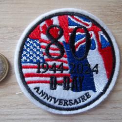 écusson libération collection 80 éme anniversaire D-DAY 1944 2024 Normandie