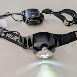 Lampe frontale led Wurtz intensité et orientation réglable