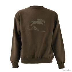 Sweat marron S105 Euro Hunt Confort et résistance outdoor