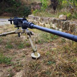 replique de cal.50 12.7 m2 browning terrestre avec marquages