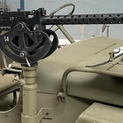 replique de cal.30 browning 1919 avec marquages, manoeuvrable
