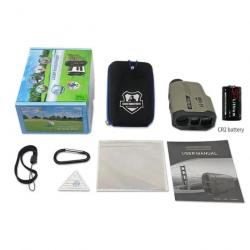Télémètre Laser 1000M 6x +Pochette Crochet *Enchère* Vert pour Chasse Golf Outdoor Artbull