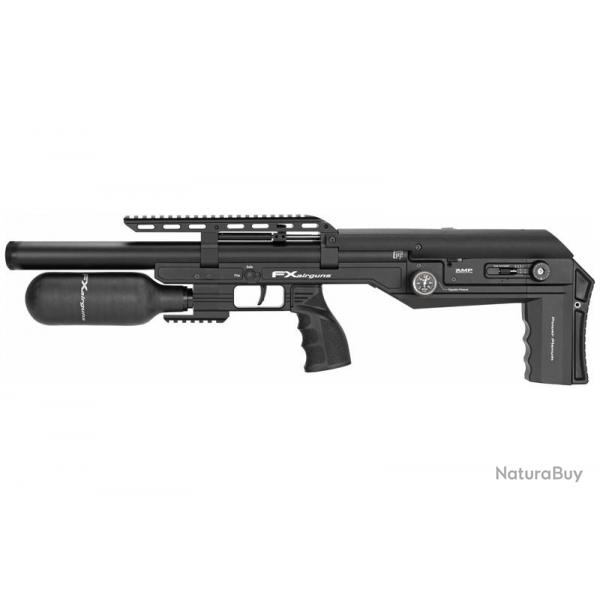 Carabine PCP Leopard Black Compact Bottle FX Airguns Calibre 5.5mm / .22