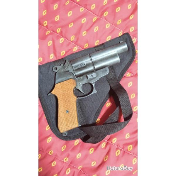 Pistolet SAPL GC54 poigne bois calibre 12/50