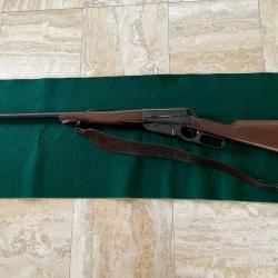 Winchester à levier de sous-garde modèle 1895 AE en 270 winchester état proche du neuf
