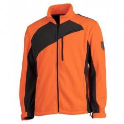 blouson POLAIRE SOMLYS ORANGE VERT