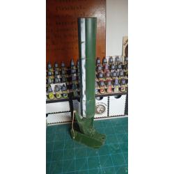 replique du mortier de 2" avec marquages, manoeuvrable