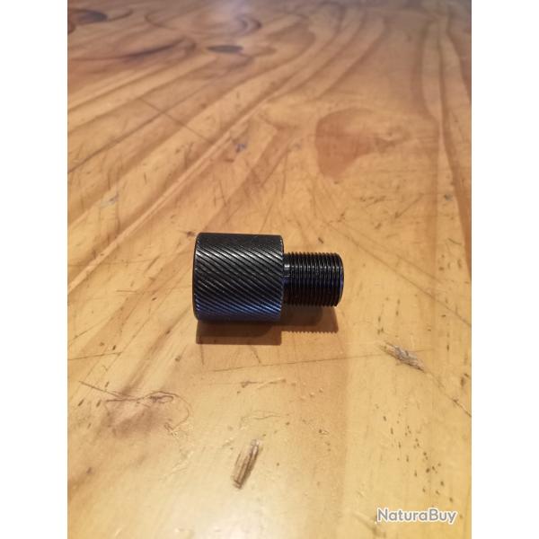 Adaptateur silencieux - M15x1 vers M14x1 pour calibre 308w