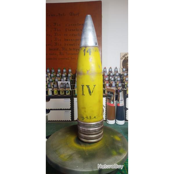 replique d obus de 8,8cm flak demontable
