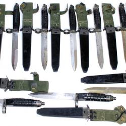 Baïonnette d'origine suédoise modèle 1965  Bayonet Prix pour 10 pièces