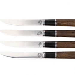 Set de 4 Couteaux à Steak - Design Keith Haring - Édition Artistique 4 pièces (Réf. 31HK200-12.4)