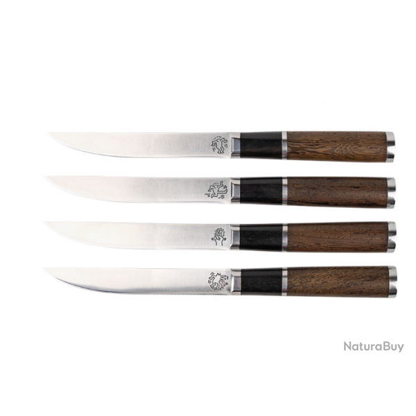 Set de 4 Couteaux  Steak - Design Keith Haring - dition Artistique 4 pices (Rf. 31HK200-12.4)