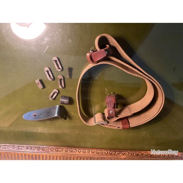 Lot de pieces bretelle plaque de couche pour mosin nagant