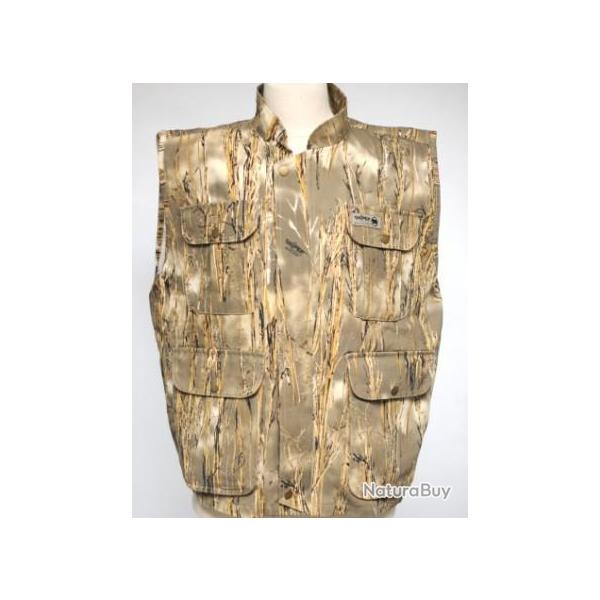Gilet sans manche avec doublure polaire amovible et 4 poches