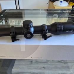 Lunette de battue HAWKE FRONTIER 1-6 ×24 Circle Dot + colliers