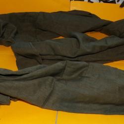 CHECHE KAKI DE TRADITION MILITAIRE DE L'ARMEE FRANCAISE , LARGEUR 80 CM LONGUEUR 200 CM , EN BON ETA