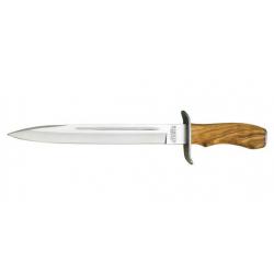 Couteau fixe Joker Dague lame 255 mm manche bois olivier