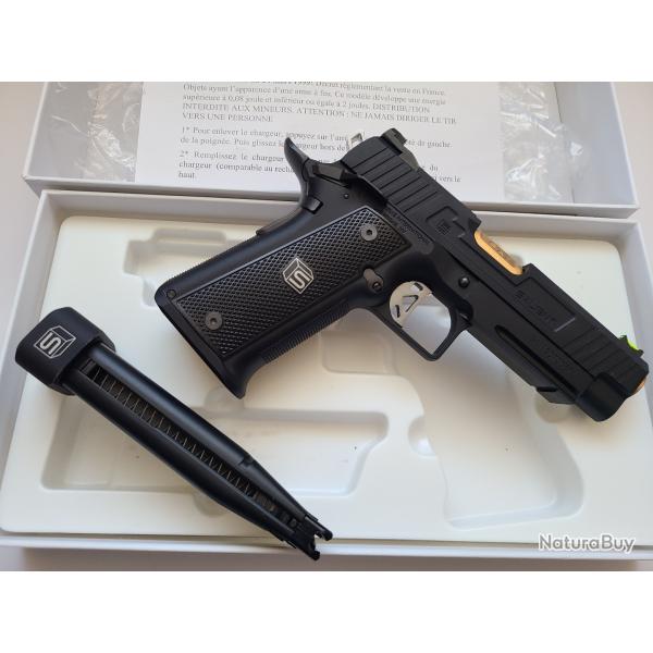 Rplique d'airsoft EMG Salient Arms 2011 4.3 Gaz Blowback Cal. 6mm BB