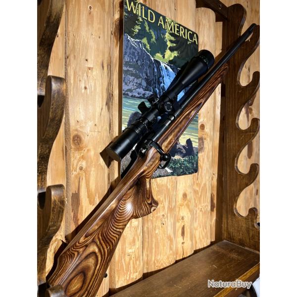 ENCHERES 1 - CZ 455 THUMBHOLE 22LR + LUNETTE TASCO 6-24X44