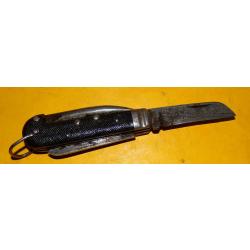 ARMEE ITALIENNE WWII COUTEAU PLIANT DE POCHE , FABRICATION SIMAV NAPOLI ,  ETAT  VOIR PHOTOS . POUR