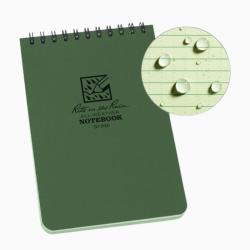 Bloc-notes imperméable 10x15 Top Spiral Vert