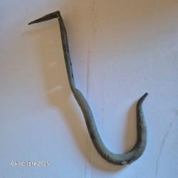 Lot de 2 crochets de couvreur pour échelle de toit en zinc , avec une pointe