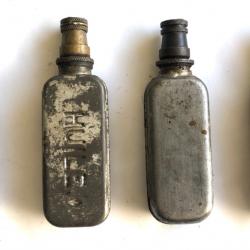 Lot de 4 burettes, huilier, métallique MAS 36