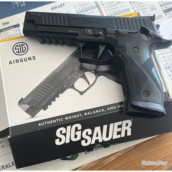 AFFAIRE DU WEEK-END Pistolet SIG SAUER P226 X-FIVE 4.5 PLOMB CO2