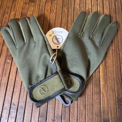 GANTS AIGLE CLIMATEC CUIR VERT