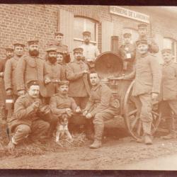 CPA -Photo - Un Groupe Soldats Allemands - N&deg;1592