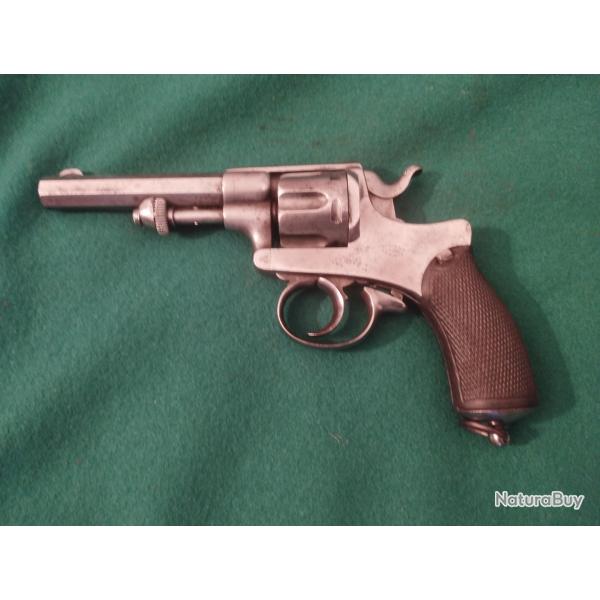 Revolver rglementaire Portugais, "Abadie", modle 1878.