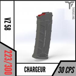 chargeur VZ58 gazella vz 58 30 coups bridé Cat.C Thurses industries