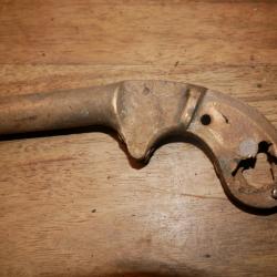 Ebauche en laiton de pistolet à percussion type Abilène