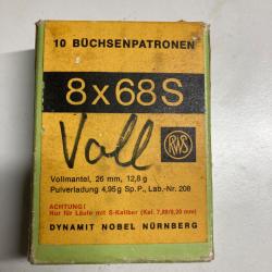 Munitions RWS 8x68s