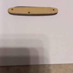 Canif plat XIXeme siècle manche Os